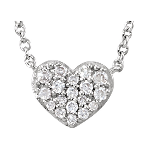 0005998 14kt white 110 ctw diamond heart 18 necklace 600