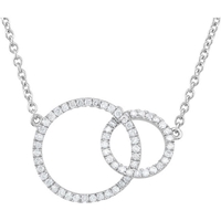 Picture of 0.33 Total Carat Classic Round Diamond Necklace