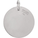 Picture of 0.06 Total Carat Initial Round Diamond Pendant