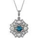 Picture of 0.25 Total Carat Designer Round Diamond Necklace