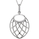 Picture of 0.06 Total Carat Designer Round Diamond Necklace
