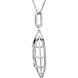 Picture of 0.06 Total Carat Designer Round Diamond Necklace