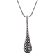 Picture of 0.75 Total Carat Drop Round Diamond Necklace