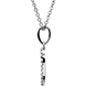 Picture of 0.13 Total Carat Heart Round Diamond Necklace