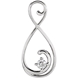 Picture of 0.33 Total Carat Designer Round Diamond Pendant