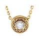 Picture of 0.10 Total Carat Designer Round Diamond Necklace