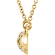 Picture of 0.07 Total Carat Designer Round Diamond Necklace