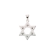 Picture of 0.30 Total Carat Star of David Round Diamond Pendant