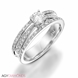 Picture of 0.90 Total Carat Classic Engagement Round Diamond Ring