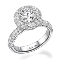 Picture of 4.50 Total Carat Masterworks Engagement Round Diamond Ring