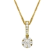 Picture of 0.45 Total Carat Designer Round Diamond Pendant