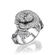 Picture of 1.08 Total Carat Floral Wedding Round Diamond Ring