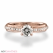 Picture of 0.86 Total Carat Classic Engagement Round Diamond Ring
