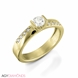 Picture of 0.38 Total Carat Designer Engagement Round Diamond Ring
