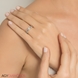 Picture of 0.86 Total Carat Designer Engagement Round Diamond Ring