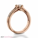 Picture of 0.79 Total Carat Designer Engagement Round Diamond Ring