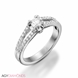 Picture of 0.54 Total Carat Designer Engagement Round Diamond Ring