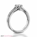 Picture of 0.54 Total Carat Designer Engagement Round Diamond Ring