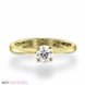 Picture of 0.80 Total Carat Solitaire Engagement Round Diamond Ring