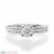 Picture of 0.32 Total Carat Classic Engagement Round Diamond Ring