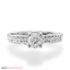 Picture of 0.42 Total Carat Classic Engagement Round Diamond Ring