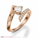 Picture of 0.38 Total Carat Designer Engagement Round Diamond Ring