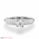 Picture of 0.37 Total Carat Classic Engagement Round Diamond Ring