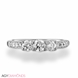 Picture of 0.62 Total Carat Three Stone Engagement Round Diamond Ring