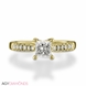 Picture of 0.82 Total Carat Classic Engagement Princess Diamond Ring