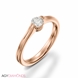 Picture of 0.25 Total Carat Solitaire Engagement Round Diamond Ring