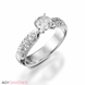 Picture of 0.63 Total Carat Classic Engagement Round Diamond Ring