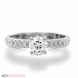 Picture of 0.50 Total Carat Classic Engagement Round Diamond Ring