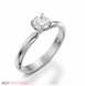 Picture of 0.25 Total Carat Solitaire Engagement Round Diamond Ring