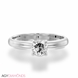 Picture of 0.25 Total Carat Solitaire Engagement Round Diamond Ring