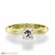 Picture of 0.25 Total Carat Solitaire Engagement Round Diamond Ring