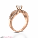 Picture of 1.29 Total Carat Designer Engagement Round Diamond Ring