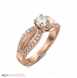 Picture of 2.29 Total Carat Designer Engagement Round Diamond Ring