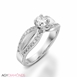 Picture of 0.54 Total Carat Designer Engagement Round Diamond Ring