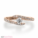 Picture of 1.74 Total Carat Designer Engagement Round Diamond Ring