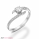 Picture of 0.54 Total Carat Designer Engagement Round Diamond Ring