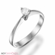 Picture of 0.23 Total Carat Solitaire Engagement Round Diamond Ring