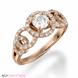 Picture of 0.99 Total Carat Masterworks Engagement Round Diamond Ring