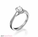 Picture of 0.53 Total Carat Classic Engagement Round Diamond Ring