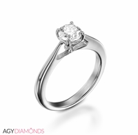 Picture of 0.73 Total Carat Classic Engagement Round Diamond Ring