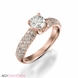 Picture of 1.00 Total Carat Classic Engagement Round Diamond Ring