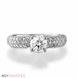 Picture of 1.00 Total Carat Classic Engagement Round Diamond Ring