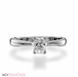 Picture of 0.45 Total Carat Solitaire Engagement Cushion Diamond Ring