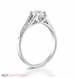 Picture of 0.56 Total Carat Designer Engagement Round Diamond Ring