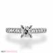 Picture of 0.71 Total Carat Classic Engagement Princess Diamond Ring