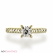 Picture of 0.71 Total Carat Classic Engagement Princess Diamond Ring
